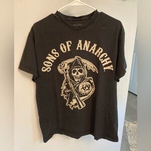 Sons of Anarchy tv show motorcycle black t shirt large